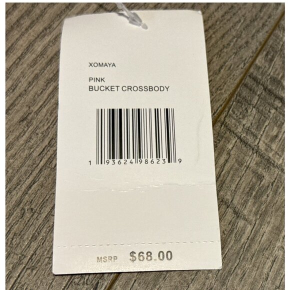 Betsey Johnson Pink Xomaya Bucket Crossbody Magnet Close Purse Bag **NWT** - Picture 12 of 16